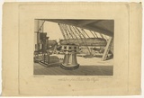 Artist: b'Smith, John Rubens.' | Title: b'On the deck of the British ship Buffalo' | Date: 1818, after | Technique: b'etching and aquatint, printed in black ink, from one plate'