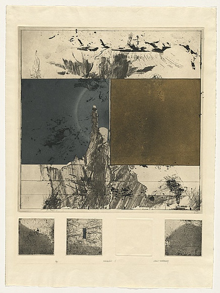 Artist: b'Neeson, John P.' | Title: b'<p>Explosion 1</p>' | Date: 1969 | Technique: b'etching and aquatint'