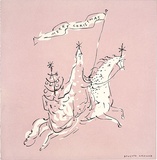 Artist: b'Annand, Douglas.' | Title: b'Christmas card for B. Clifford Ellis, Cyclax Australia.' | Date: c.1955 | Technique: b'lithograph, printed in colour, from multiple plates' | Copyright: b'\xc2\xa9 A.M. Annand'