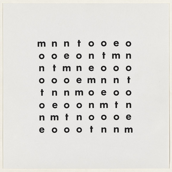 Artist: b'SELENITSCH, Alex' | Title: b'Monotone.' | Date: 1970