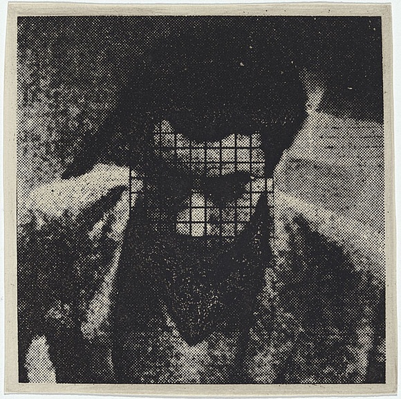 Artist: b'MADDOCK, Bea' | Title: b'Head I: etching experiment' | Date: 1972 | Technique: b'photo-etching and aquatint'