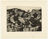 Artist: SELLBACH, Udo | Title: not titled | Date: 1960-80 | Technique: etching