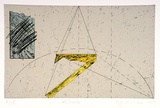 Artist: b'SPURRIER, Stephen' | Title: b'Khab' | Date: 1977 | Technique: b'etching, printed in colour, from multiple plates'