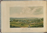 Artist: b'LYCETT, Joseph' | Title: b'Parramatta, New South Wales.' | Date: 1824 | Technique: b'etching and aquatint, printed in black ink, from one copper plate; hand-coloured'