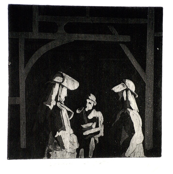 Artist: b'Kelly, William.' | Title: b'Scarfers' | Technique: b'etching and aquatint, printed in black ink, from one plate' | Copyright: b'\xc2\xa9 William Kelly'