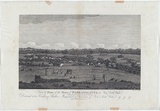 Title: View of part of the town of Parramatta in New South Wales. Taken from the south side of the river. | Date: 1813 | Technique: engraving, printed in black ink, from one copper plate