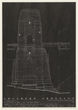 Artist: b'TIPPING, Richard' | Title: b'Southern Crossing - East Elevation South Pylon.' | Date: 1980