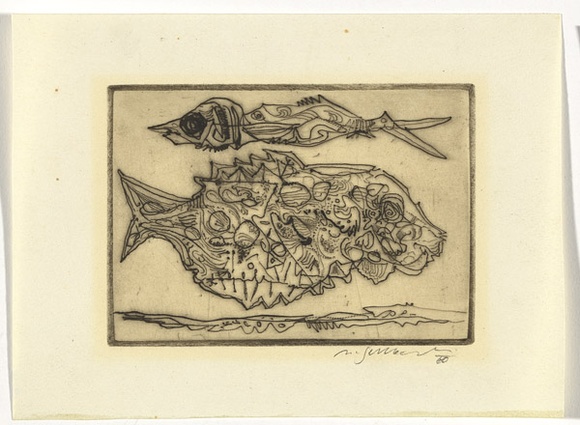 Artist: b'SELLBACH, Udo' | Title: b'not titled' | Date: 1960-80 | Technique: b'etching'