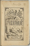 Artist: b'Mason, Walter George.' | Title: bPeter 'Possum's portfolio | Date: 1858 | Technique: b'wood-engraving, printed in black ink, from one block'