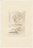 Title: Shells 1 | Date: 1980 | Technique: drypoint, printed in black ink, from one perspex plate