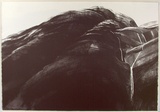 Artist: Van Vliet, Claire | Title: not titled [black and white landscape - #1 panel of 2] | Date: 1989 - 2002 | Technique: lithograph, printed in black ink, from one stone