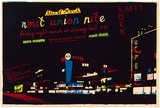 Artist: Horvath, Richard. | Title: RMIT union nite | Date: 1981 | Technique: screenprint, printed in colour, from three stencils