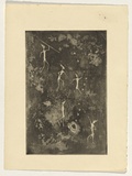 Artist: b'Lempriere, Helen' | Title: b'not titled [Dancing figures]' | Date: c.1955 | Technique: b'aquatint, printed in black ink, from one plate'