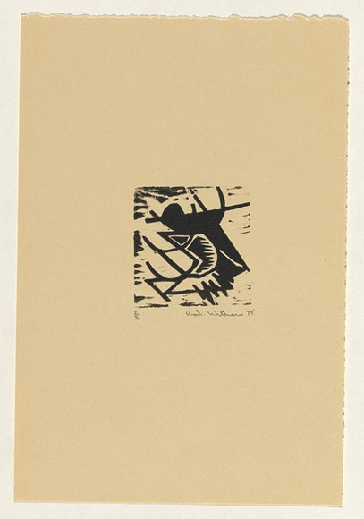 Artist: b'Withers, Rod.' | Title: b'Woodcut' | Date: 1979 | Technique: b'woodcut'