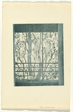 Title: Rain | Date: 1978 | Technique: etching and aquatint, printed in blue ink, from one plate