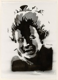 Artist: Dodd, James. | Title: The Queen. | Date: 2003 | Technique: stencil, printed in colour, from two stencils