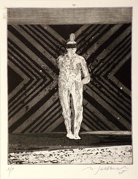 Artist: b'SELLBACH, Udo' | Title: b'To execute' | Date: 1965 | Technique: b'etching, aquatint printed in black'