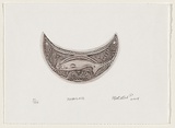 Artist: Warrior, Matatia Andrew. | Title: Panailaig. | Date: 2006 | Technique: etching, printed in brown ink, from one plate