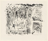 Artist: MACQUEEN, Mary | Title: Lenore | Date: 1965 | Technique: lithograph, printed in black ink, from one plate | Copyright: Courtesy Paulette Calhoun, for the estate of Mary Macqueen