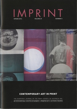 <p>Imprint [Journal of the Print Council of Australia], volume 49, number 3, 2014.</p>