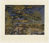 Title: b'Casuarina - Mawurraki' | Date: 2010 | Technique: b'etching, printed in colour, from six plates'
