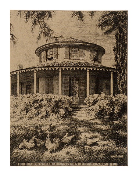 Artist: b'Wilson, Hardy.' | Title: b'Bungarribee, Eastern Creek, NSW' | Date: (1924) | Technique: b'collotype'