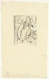 Artist: b'WALKER, Murray' | Title: b'Bob' | Date: 1962 | Technique: b'drypoint, printed in black ink, from one plate'