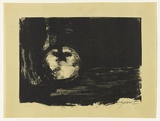 Artist: b'SELLBACH, Udo' | Title: b'(Apple)' | Date: 1950s | Technique: b'lithograph, printed in black ink, from one stone'