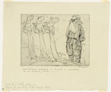 Artist: b'Dyson, Will.' | Title: b'Our immortals: Count Leo Tolstoi suspecting an element of sensuality in the Heavenly choir.' | Date: c.1929 | Technique: b'drypoint, printed in black ink, from one plate'