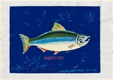 Artist: Frizzell, Dick. | Title: Sockeye red (from The will to love). | Date: 1978 | Technique: screenprint | Copyright: © Dick Frizzell