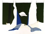 Artist: Gabrie, Sigi. | Title: Semo hang. | Date: (1976) | Technique: screenprint, printed in colour, from multiple stencils