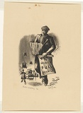 Artist: b'Missingham, Hal.' | Title: b'London Newsboy' | Date: c.1935 | Technique: b'lithograph, printed in black ink, from one stone [or plate]'