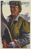 Artist: Freedman, Harold. | Title: Men of service: The workshop welder. | Date: 1947 | Technique: lithograph, printed in colour, from multiple stones [or plates]