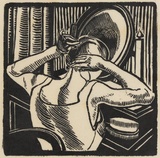 Artist: Perry, Adelaide. | Title: Hairbrush and mirror. | Date: 1925 (about)