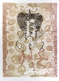 Artist: Hamm, Treanna. | Title: Divider | Date: 1996 | Technique: lithograph, printed in colour, from three stones