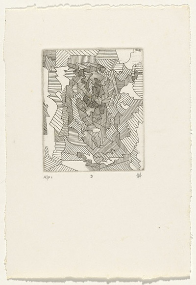 Artist: b'SELLBACH, Udo' | Title: b'not titled' | Date: 1960-80 | Technique: b'etching'