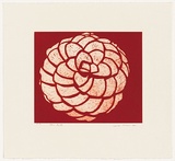 Artist: b'Forthun, Louise.' | Title: b'Mrs Bell' | Date: 2001 | Technique: b'etching and aquatint, printed in red ink, from one copper plate'