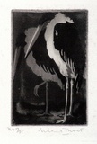 Artist: b'MORT, Eirene' | Title: b'Adjutants' | Date: 1913 | Technique: b'aquatint, printed in black ink, from one plate'
