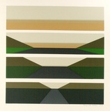 Artist: b'Cole-Adams, Brigid.' | Title: b'Road' | Date: 1973 | Technique: b'screenprint, printed in colour, from seven stencils'