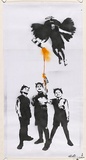 Artist: MEGGS, | Title: The boys pasteup. | Date: 2004 | Technique: stencil, printed in colour, from multiple stencil