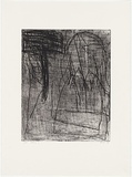 Artist: b'Tomescu, Aida.' | Title: b'Ithaca I' | Date: 1997 | Technique: b'etching, printed in black ink, from one plate' | Copyright: b'\xc2\xa9 Aida Tomescu. Licensed by VISCOPY, Australia.'