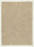 Artist: MADDOCK, Bea | Title: Four pages (I) | Date: 1988 | Technique: letterpress, printed in white ink, from commercial printing plates