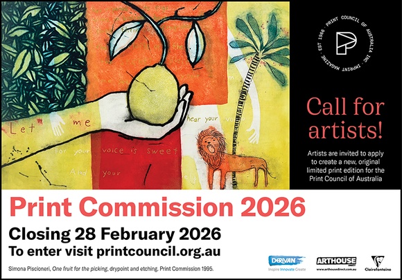 Title: PCA Print Commission 2026. Call to artists.