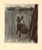 Artist: Crawford, Marian. | Title: Little Skipper | Date: 1991 | Technique: etching, printed in dark blue ink, from one plate
