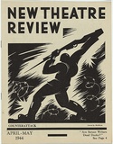 Artist: Millere, Robert. | Title: Counterattack [cover]. | Date: April-May 1944 | Technique: linocut, printed in black ink, from one block; letterpress text