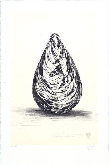Artist: b'Goldsworthy, Andy.' | Title: b'not titled [Melbourne Festival. Herring Island Environmental Sculpture Park]' | Date: 1997, August - September | Technique: b'lithograph, printed in colour, from three stones [or plates]'