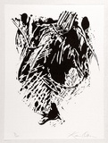 Artist: Oom, Karin | Title: Jumping Jack. | Date: 1988 | Technique: lithograph, printed in black ink, from one stone [or plate]