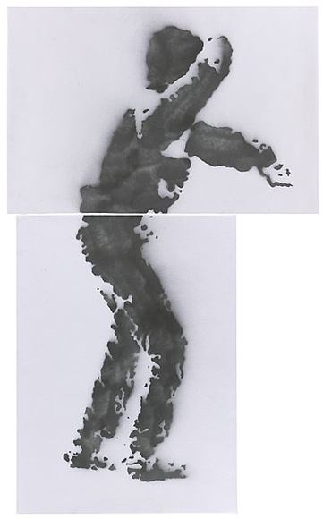 Artist: b'Azlan.' | Title: b'The west is best III.' | Date: 2003 | Technique: b'stencil, printed in balck ink, from one stencil'