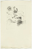 Artist: BOYD, Arthur | Title: Dream of an intelligent woman. | Date: 1970 | Technique: etching, printed in black ink, fromone plate | Copyright: Reproduced with permission of Bundanon Trust