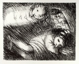 Artist: BOYD, Arthur | Title: St Francis when young dreaming of fine clothes and armour. | Date: (1965) | Technique: lithograph, printed in black ink, from one plate | Copyright: Reproduced with permission of Bundanon Trust